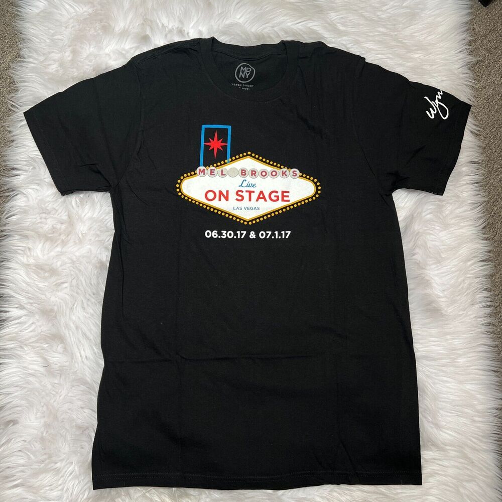 MEL BROOKS LIVE ON STAGE WYNN LAS VEGAS 2017 SHIRT SIZE MEDIUM MDNY